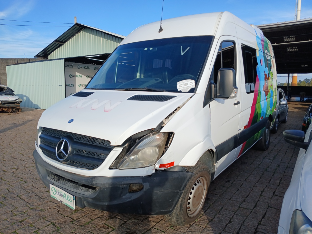 Mercedes-Benz 415 CDI Sprinter 2015 Sinistrado Mecânica Problemas
